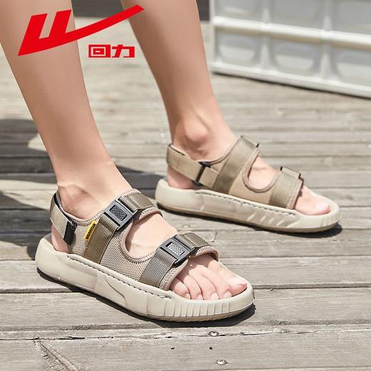 回力凉鞋男2025夏季新款舒适休闲减震软底透气户外开车运动沙滩鞋 商品图3