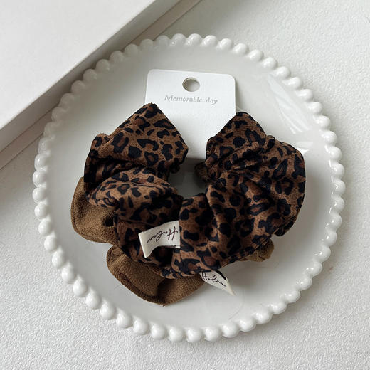 chic豹纹对装发圈-纪念日百货门店同款167997463 商品图1