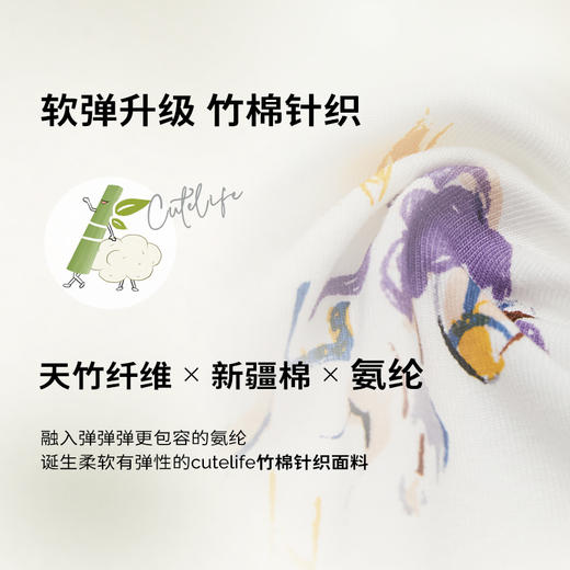 cutelife【竹棉抱被】盖毯婴儿待产包产房新生儿抱被0-6个月 商品图1