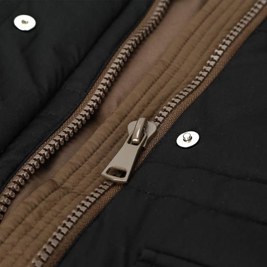 QR009斯尔丽25新款冬季连帽一手长款休闲宽松加厚90绒时尚减龄羽绒服 商品图5