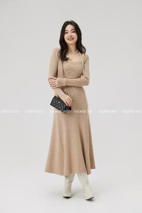 【门店同款】ENJOY冬季“暖冬软糖”浪漫氛围针织裙 168443198