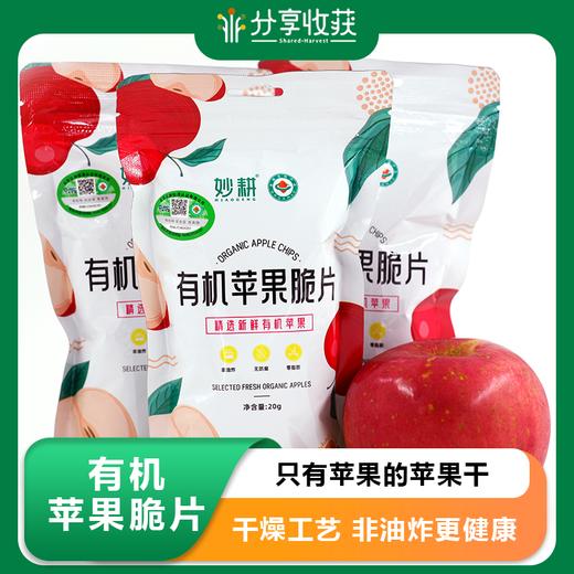 有机苹果脆片 | 只有苹果的苹果干 | 公平贸易 | 合作生产*Organic apple crisps 商品图0