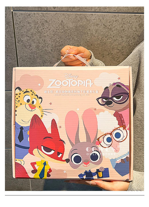 【迪士尼疯狂动物城餐具礼盒】碗身绘有兔朱迪、狐尼克等超人气角色，活泼可爱，让吃饭变成一场视觉与味觉的双重享受-SKSM 商品图6