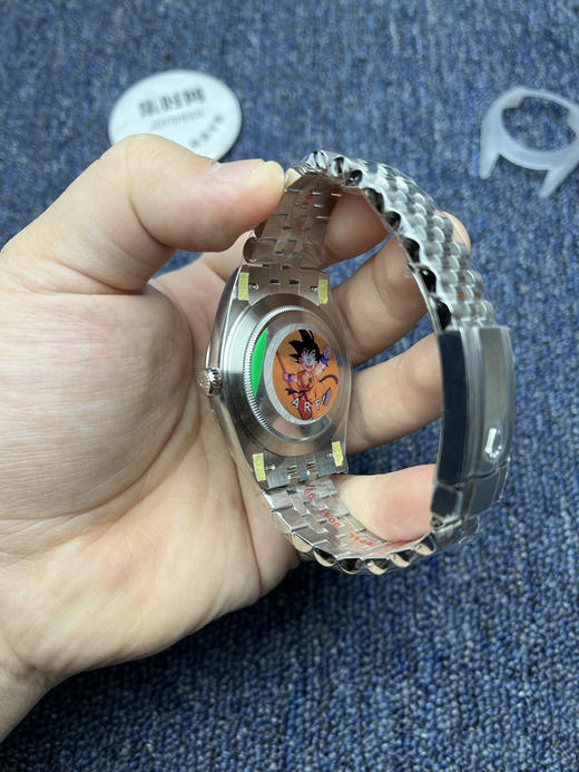 ARF劳力士日志型41mm 薄荷绿 丹东3235机 五珠链 904L钢 男士腕表 商品图5