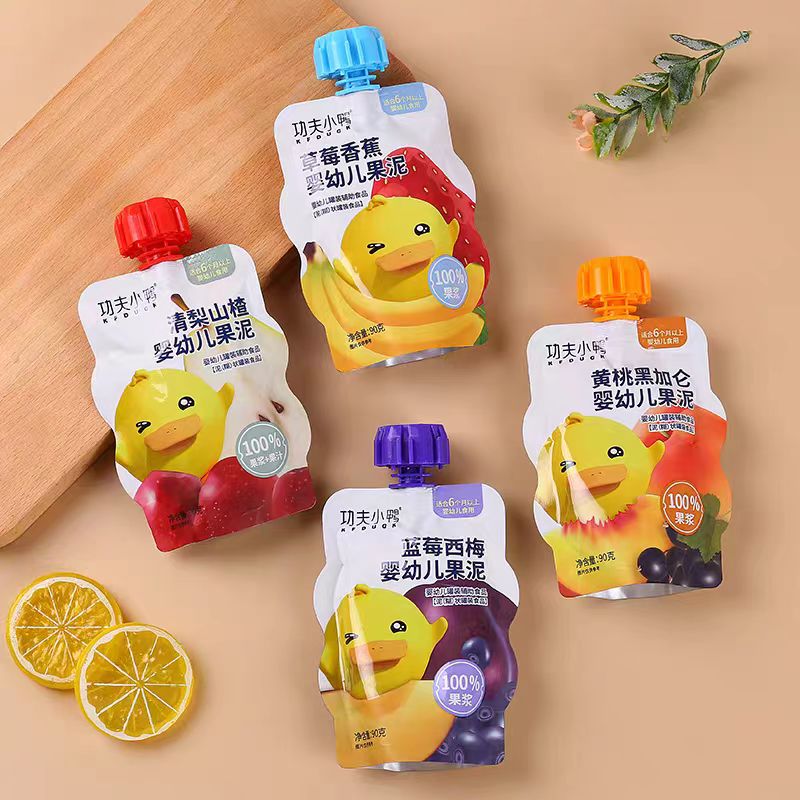 功夫小鸭 儿童果泥1袋