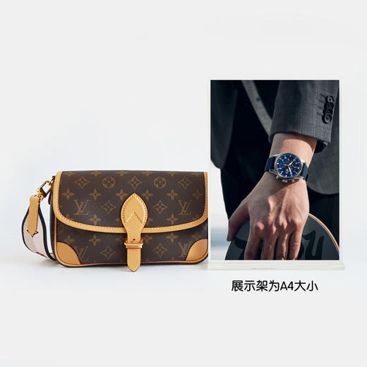 【98新】LV路易威登DIANEM45985  老花黑肩带DIANE法棍包单肩包女士 081225AK09 商品图9