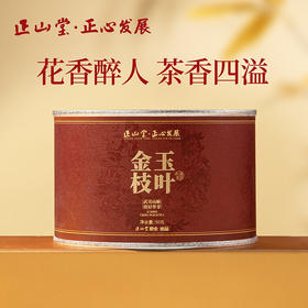 正山堂骏眉中国正心发展 金枝玉叶 特级红茶正宗单芽罐装礼盒装送礼