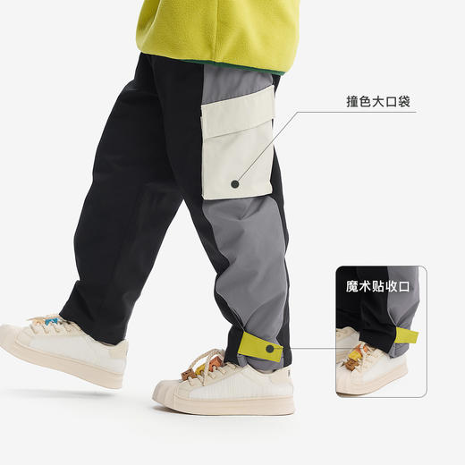 【MQD】[三防]童装儿童加厚休闲裤2025冬季新款裤子男童防风保暖 商品图0