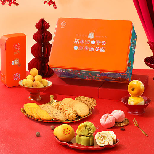 雅觅 纳福 什锦糕点综合礼盒 商品图3