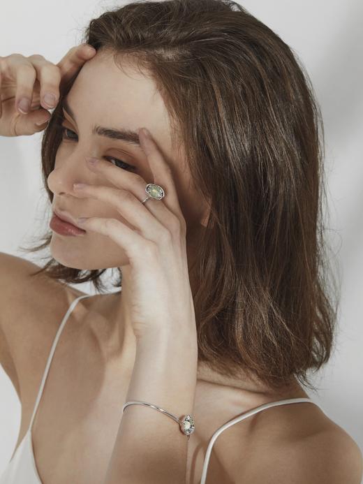 APPLOGUE｜RI2505P 光之葡萄石戒指 [ 浅绿 ] 商品图2