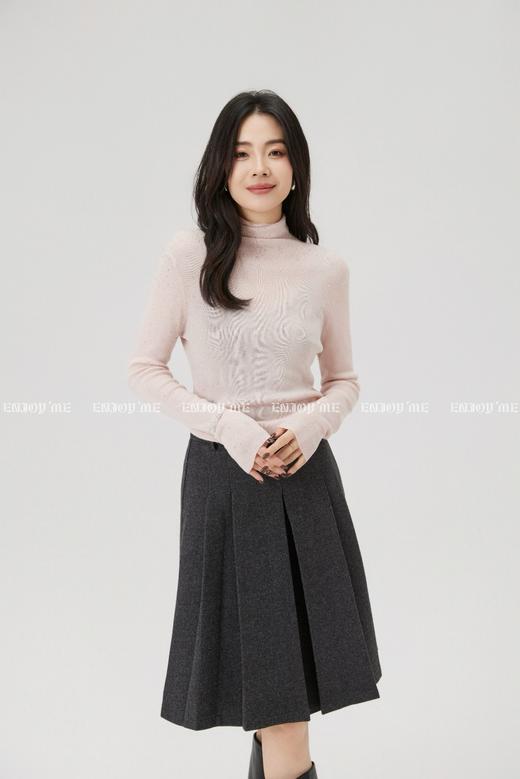 【门店同款】ENJOY冬季“暖冬新奢”高领镶钻打底针织 167993411 商品图2