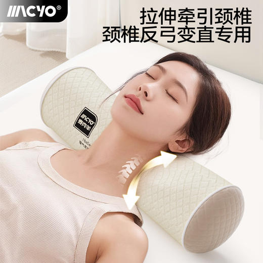 大凉山苦荞荞麦枕护颈枕头成人颈椎护颈反弓枕芯荞麦壳眠家用 商品图3