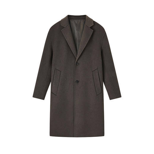 gxg.jeans男装冬季热卖长款呢大衣  日常通勤商务休闲简约大衣外套J24X264130 商品图4