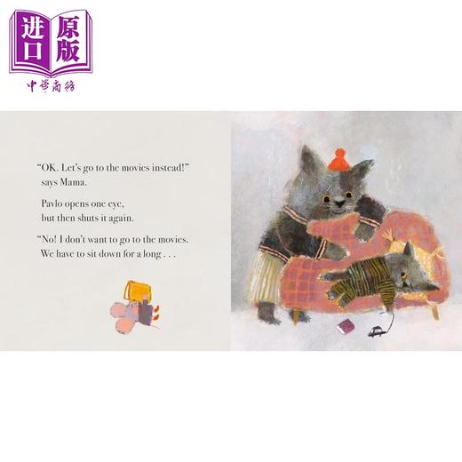 【中商原版】Natalia Shaloshvili 低幼情绪绘本 共2册 英文原版 萨沙害羞了+帕夫洛生气了 亲子图画故事书 风趣温馨童书3-6岁 商品图2