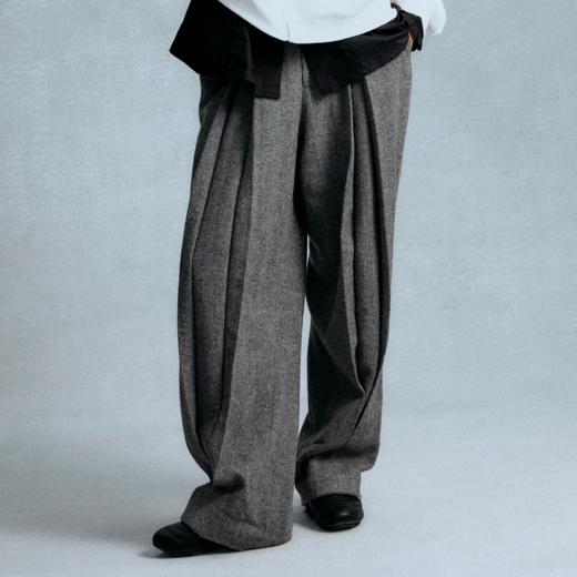 GOODBAI 冬季新款流行茧型宽松西裤 商品图0