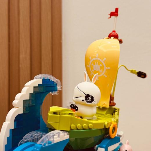 唯乐正品八音盒音乐灯光积木 商品图4