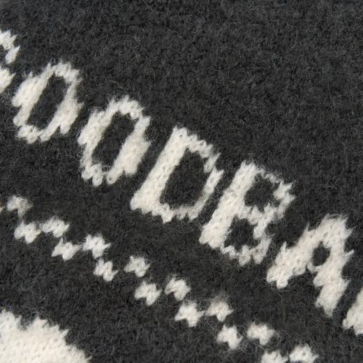 GOODBAI 2025冬季新款提花针织短款保暖填充围巾 商品图2