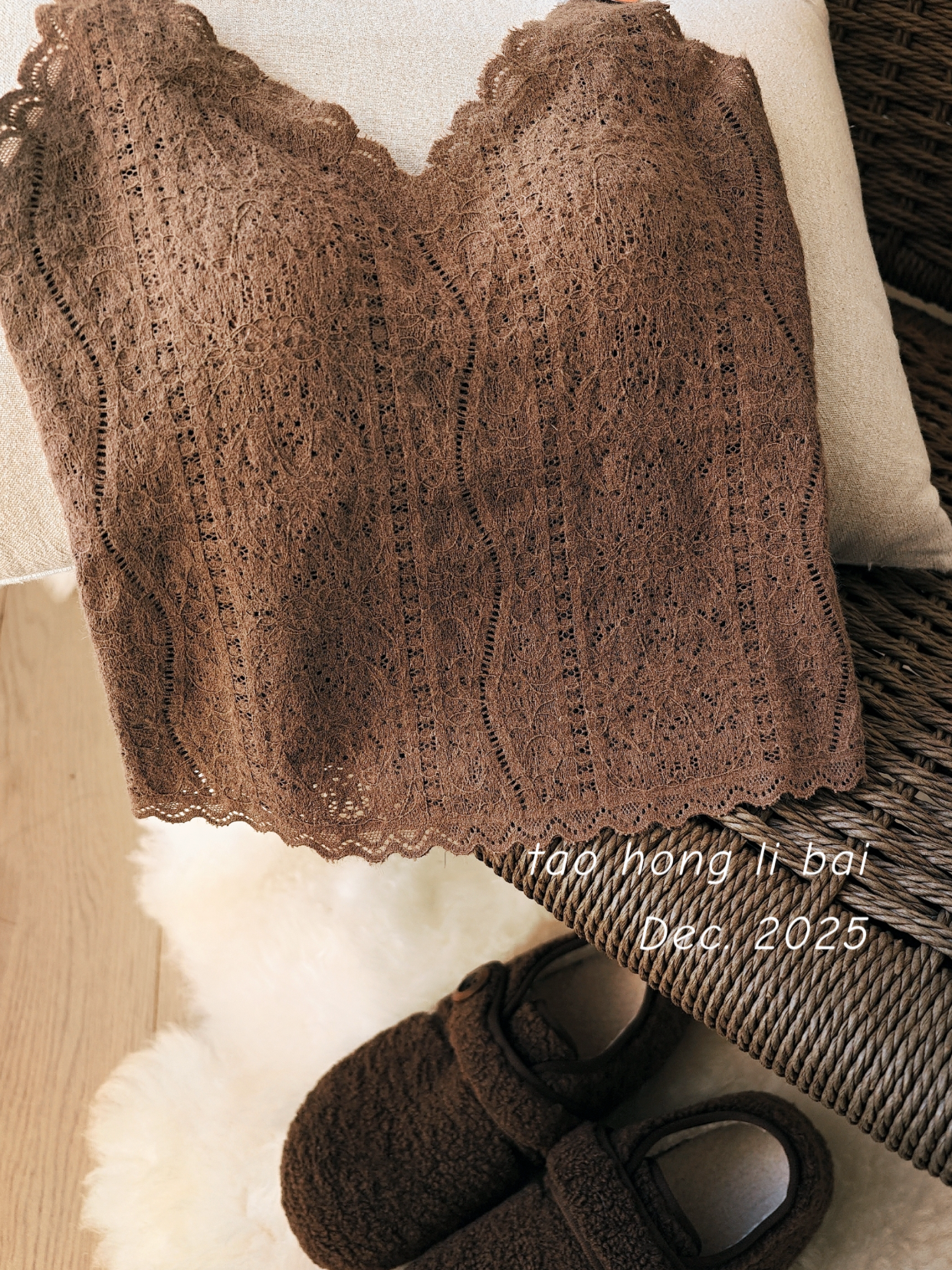 【秋冬精选】蕾丝保暖背心秋冬吊带带胸垫聚拢内搭打底