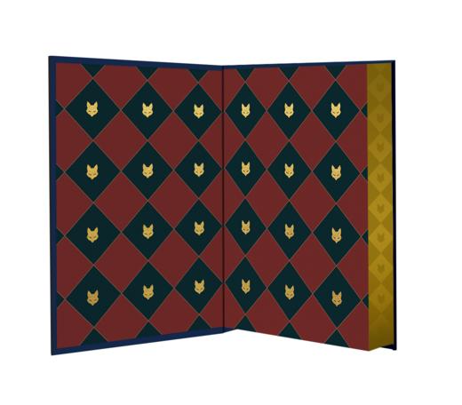 【限量真皮定制款】《列那狐的故事》-人生巅峰款，限量制作，蓝色牛皮 书口鎏金暗藏花纹 商品图2