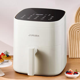 💯【积米6L大容量空气炸锅多功能一体家用炸薯条机AF-201】♥️空气嫩炸健康吃，悠享轻食美味😘6L大容量 │ 10大预设菜单 │ 60°旋动热风