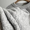 D121011秋季新款下摆纽扣设计百变穿搭软糯舒适圆领毛衣 商品缩略图5