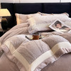 一套8.4斤+ A类秋冬牛奶绒四件套加厚立体雕花绒保暖被套罩冬季双面绒床上用品 商品缩略图1