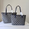 【品牌授权】Tory Burch TB托特包monogram帆布老花子母包手提印花新款女大购物袋 商品缩略图6