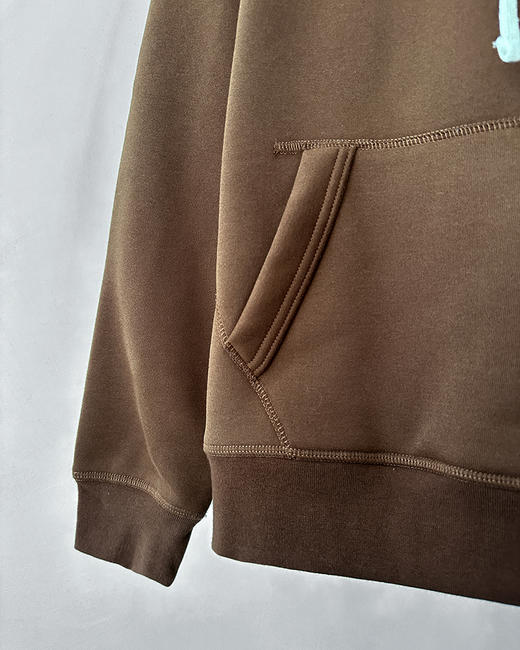 单品包邮现货 THS-限时 RL马球家 情侣款 休闲卫衣内里加绒连帽上衣 3色 QI145 商品图6