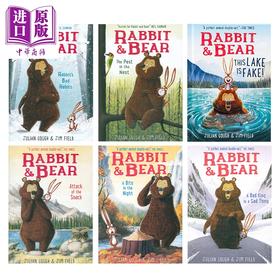 【中商原版】Rabbit and Bear 兔子和熊1-6 共6册 英文原版 绘本故事 风趣幽默 儿童英语桥梁故事书 管理情绪 学会交往方法