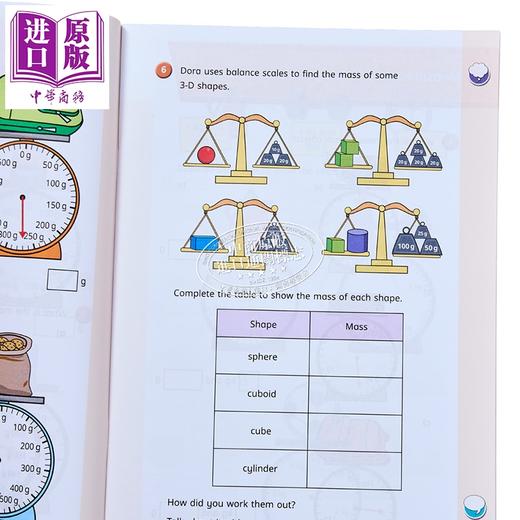 预售 【中商原版】英国白玫瑰数学练习册三年级春季套装4册 White Rose Math Year 3 Spring Block 1-4 小学分数乘除法学习英文原版 商品图1