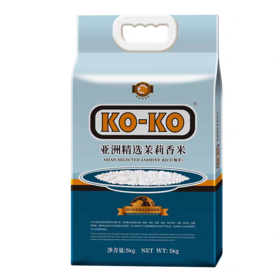 【单袋装】泰国KO-KO精选茉莉香米5KG*1袋