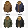 2026新款加绒加厚保暖防风自发热连帽抓绒衣外套（多色） 商品缩略图1