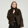 QP609斯尔丽2025冬季新款高级感时尚皮毛一体多用领两面穿外套女式皮草 商品缩略图4