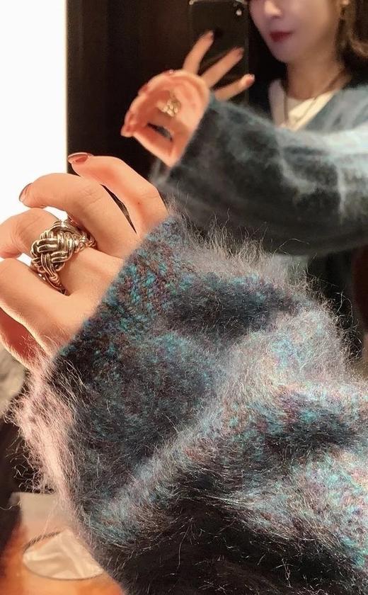 DLC早买早划算❗️秋冬战袍高端局【花纱拉毛专场合集】开衫/圆领/V领3️⃣款可选，一体成衣，吊打市场通货！采用高难度拉毛工艺，日产量极低！ 商品图2