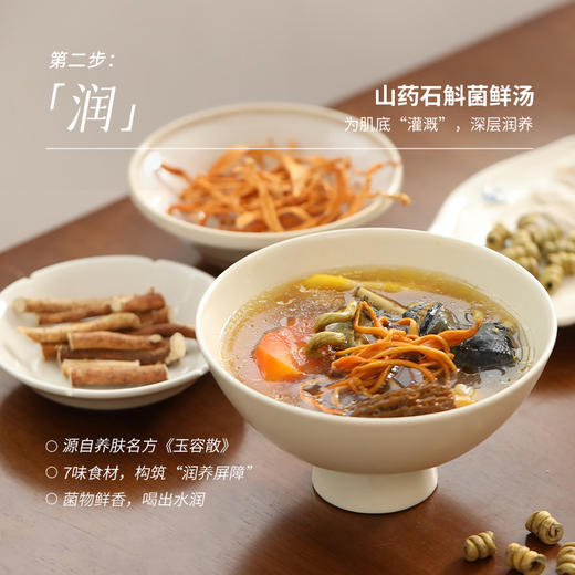 【冬养三法汤料包】冬养三法汤料包 一清二润三补 山药石斛黄芪墨鱼无花果马蹄 商品图3