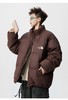 D121029简单大方拼色设计防风防水羽绒棉衣棉服 商品缩略图2