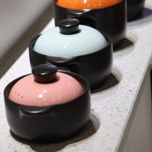 【德化陶瓷溯源系列】【4个规格选】马卡龙锅基地直邮 商品图1