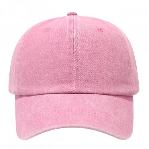 纯棉水洗帽成人可调节金属调扣六片帽棒球帽鸭舌帽2020-1 商品图0