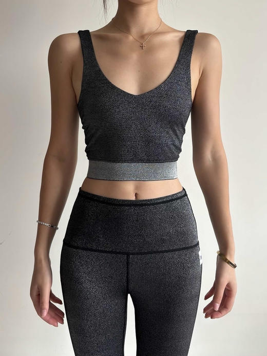 JOGI｜Ballerina Tank TOP 芭蕾风背心 [ 闪耀碳灰 ] 商品图0