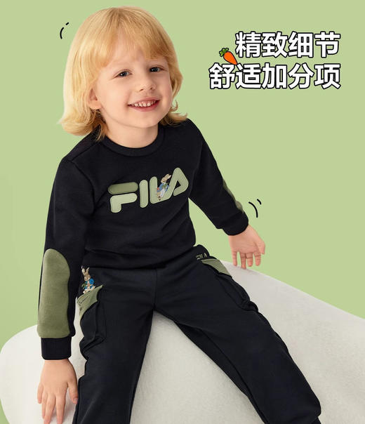 新款FL彼得兔联名加绒加厚保暖卫衣套装 商品图9