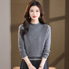 FCY QQ9260纯色毛衫半高领毛衣宽松毛衣针织打底 商品缩略图0