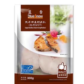 蓝雪阿拉斯加真鳕鱼扒（船冻钩钓） 300g