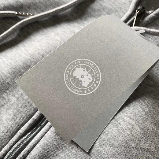 D121001男士全拉链银狐绒柔软舒适连帽卫衣外套 商品图10