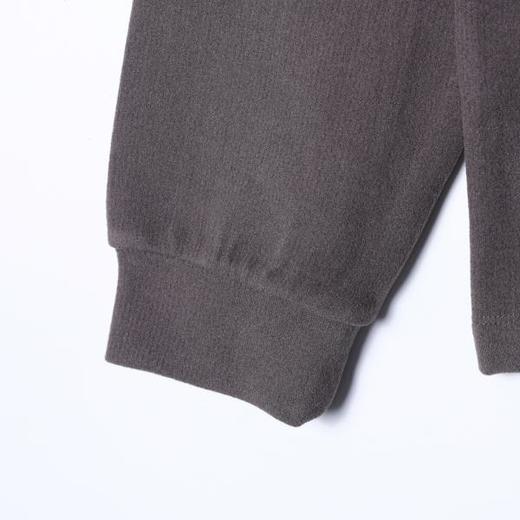 35658SDSA男士秋冬新款痞帅男装韩版纯色竖纹圆领长袖T恤百搭宽松上衣 商品图3