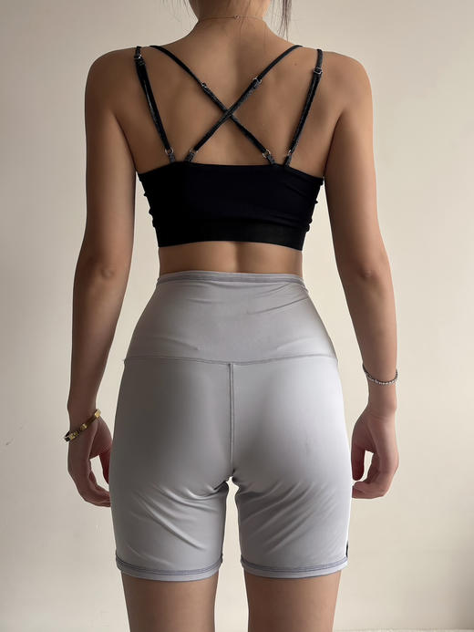 JOGI｜Reversible Bike Shorts 双面穿骑行短裤 [ 闪耀碳灰+黑 / 丁香紫+鸽子灰 ] 商品图5