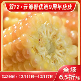 【西双版纳小包谷】香糯玉米 软糯香甜 新鲜玉米现掰现做 加热即食 代餐必备 2斤装 4-6根左右 3种规格任选