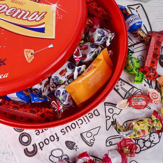 康吉慕斯卡布奇诺味糖果礼盒450g 商品图3