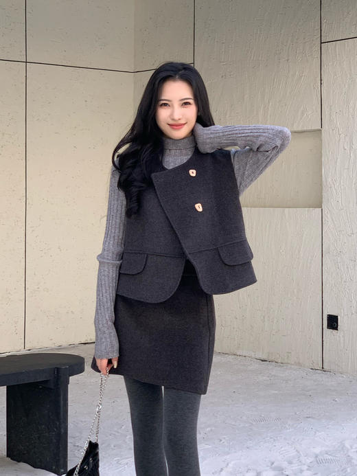 【百图lulu定制】【预售1月6日发】【miu系小姐姐套装】精致 又实穿  高级 学院风小姐姐  套装 商品图14