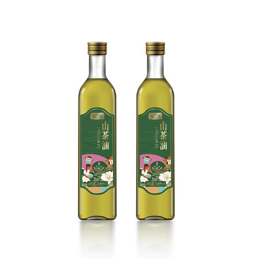 马尔塔山茶油双支礼盒(精装)500ML*2-XJ 商品图2
