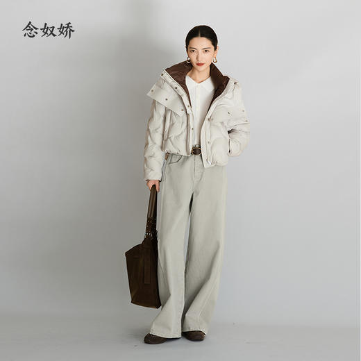 【商场同款】CNT5B59 “ 通勤弯刀裤 ” 兼具松弛与通勤的牛仔裤！弯刀裤型，宽松却不臃肿 商品图5